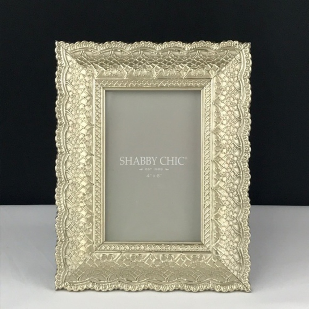 Shabby Chic - 4/$98 - Gold picture frame 4”x6”. NWT